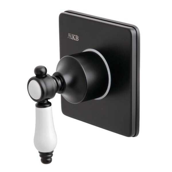 KS3040BPL Bel-Air Three-Way Diverter Valve W/ Trim Kit, Matte Black